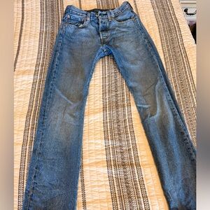 Levi's Men's Mid-Blue Slim Straight Jeans